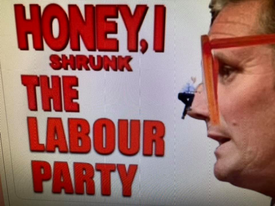 Honey, I Shrunk the Labour Party — Keir Starmer